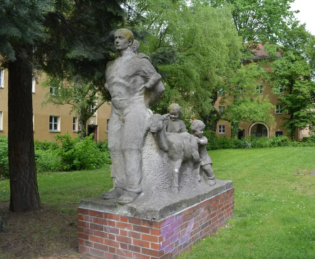 Mann mit Kindern